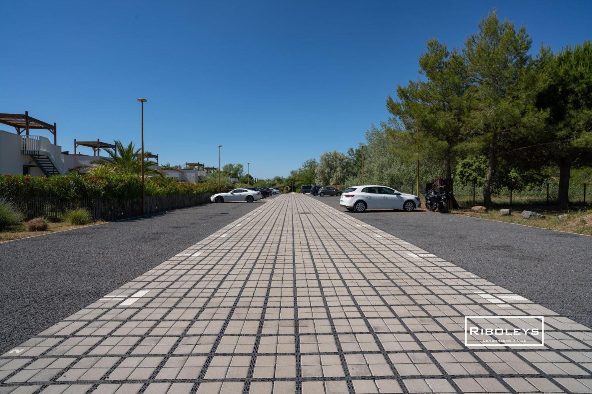 T4 Climatise Avec Piscine A 400M De La Mer Vias Kültér fotó